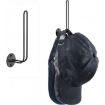 L-Shaped Iron Wire Rack Baseball Cap Storage Stand Wall Mounted Hat Holder - 2