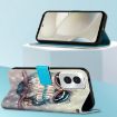 Motorola Moto G Power 5G 2024 Leather Phone Case - Grey Owl - 4