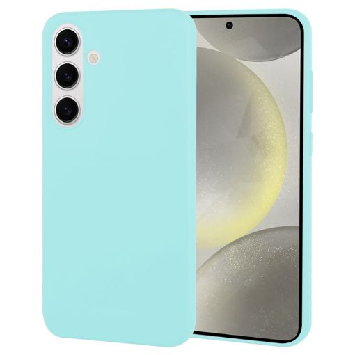 Samsung Galaxy S24 5G Mint Green Soft Phone Case - GOOSPERY Liquid TPU - 1
