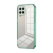 Samsung Galaxy M53 5G Green Transparent Plating Phone Case - 1