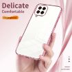 Samsung Galaxy M53 5G Green Transparent Plating Phone Case - 5
