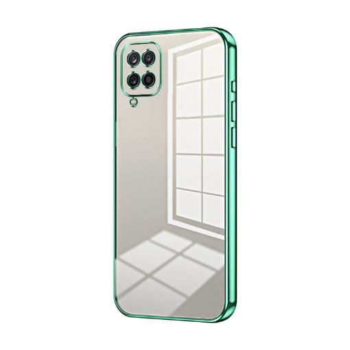 Samsung Galaxy A12 4G/5G Transparent Green Phone Case - 1