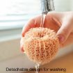 Picture of Removable Egg Shell Nano Wire Cleaning Balls Household Kitchen Dishwashing Tools (Pink)