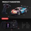 Q170 Colorful Lights Racing RC Car - Blue - 7