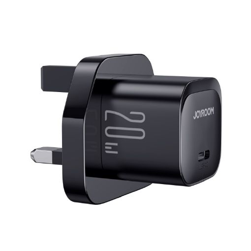 JOYROOM JR-TCF02 PD Type-C 20W Mini Charger - UK Plug (Black) - 1