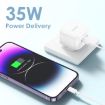 NORTHJO NOGAN3502 GaN PD PPS 35W Dual USB-C Wall Fast Charger - UK Plug - 4