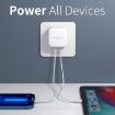 NORTHJO NOGAN3502 GaN PD PPS 35W Dual USB-C Wall Fast Charger - UK Plug - 5