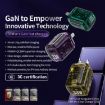 WEKOME WP-U115 33W USB+Type Dual Port GaN Fast Charger Green - 2