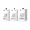 65W USB-C/Type-C+USB Dual Port GaN Charger EU Plug White - 8