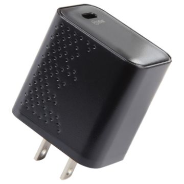 LZ-105PD 25W USB-C/Type-C Ports Dot Pattern Travel Charger - 1
