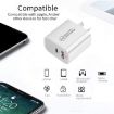 PD30W USB-C/Type-C + QC3.0 Dual Port Charger EU Plug - 5