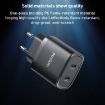 Yesido YC54 Dual USB-C/Type-C Travel Charger with 1m Cable EU Plug - 7