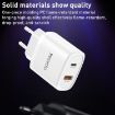 Yesido YC47 USB-C/Type-C + USB Travel Charger with 1m Cable - 8