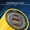 WK WP-U01 Mecha Series Energy Bar 65W Gallium Nitride Dual USB-C/Type-C + USB Charger - 5
