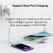 USAMS PD35W Dual Port GaN Fast Charger, EU Plug - White - 4
