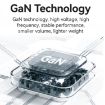 USAMS PD35W Dual Type-C Port GaN Fast Charger, US Plug (White) - 3
