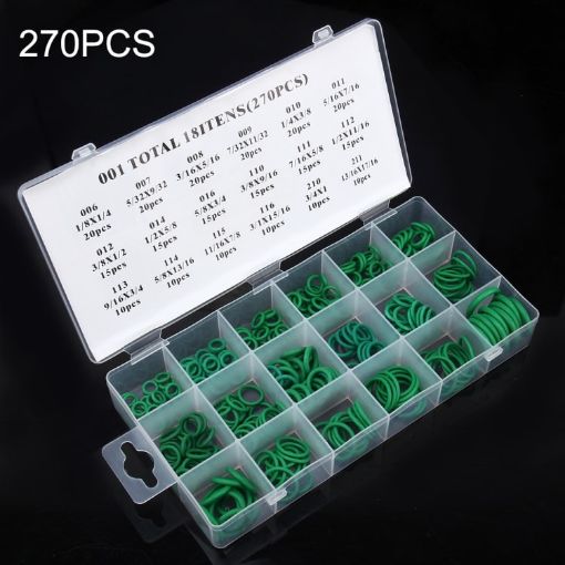 270 PCS Car Auto Vehicle Air Conditioning HNBR O-Ring Set - 1