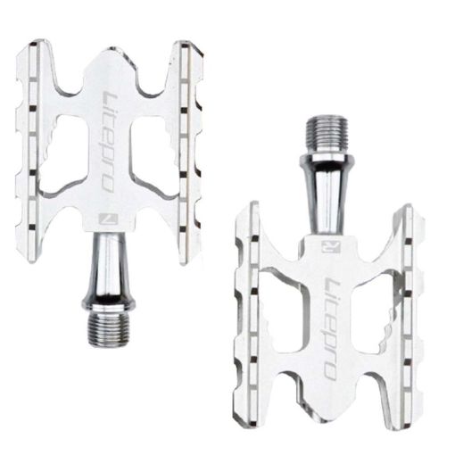 Litepro Ultralight Folding Bike Pedal K3 - Silver - 1