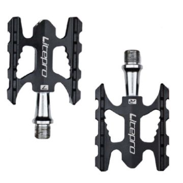 Litepro Ultralight Folding Bike Pedal K3 - Black - 1
