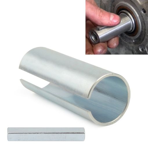 Gas Engine Pulley Crank Shaft Sleeve Adapter Predator 1/4 inch Keystock - 1