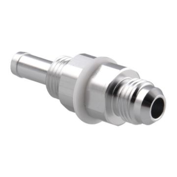 AN6-5/16 Male Flare Bulkhead Hose Barb for Fuel Tank - Fuel Cell - 1