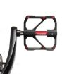PROMEND Mountain Bike Aluminum Pedals - Red - 5