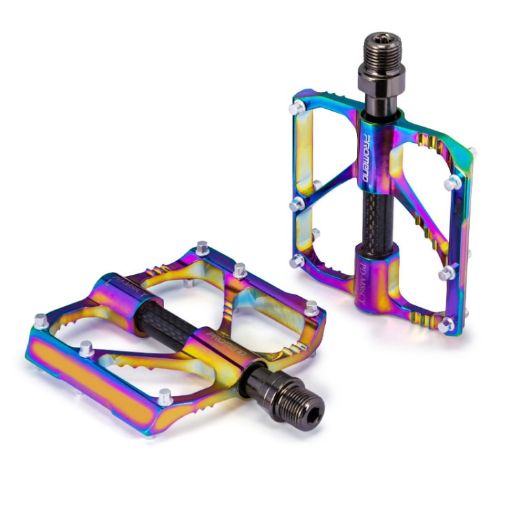 PROMEND Aluminum Alloy Bicycle Pedal PD-M86CY - Colorful Design - 1