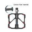 PROMEND Carbon Fiber Bearing Pedal - 1 Pair - Black - 4