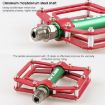 GUB GC010 MTB Bicycle Pedals - Titanium Color - 6