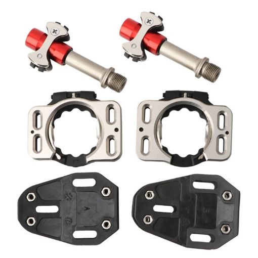 MEROCA Road Lock Shoes Card Three Pardin Bicycle Lollipops Self-Locking Pedal - 1