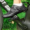WEST BIKING Aluminum Dual-Purpose Self-Locking Pedals - Black - 6