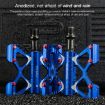 Promend PD-M56 Mountain Bike Aluminum Pedals - Grey (1 Pair) - 6