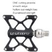 LitePro K5 Folding Bike Aluminum Pedals - Black - 5