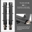 PROMEND PD-M42 Mountain Bike Pedals (Black) - 1 Pair - 6