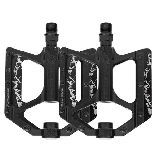 PROMEND PD-M28E Aluminum Alloy DU Bearings Pedals with LED - 1