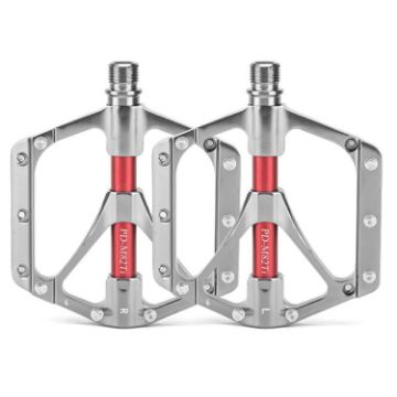 PROMEND PD-M82-TI Mountain Bike Titanium Pedals (Silver) - 1