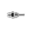 AN8 to 3/8" Hose Barb Double Fuel Pump Tank Fitting Adapter - 3