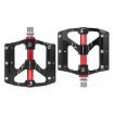 PROMEND PD-M88 Mountain Bike Aluminum Pedals - 1 Pair (Black) - 1
