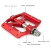 PROMEND PD-M88 Mountain Bike Aluminum Pedals (Red) - 3