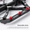Promend PD-M52C Bicycle Aluminum Alloy + Carbon Fiber Pedals (Red) - 6