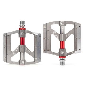 PROMEND PD-M88 Mountain Bike Aluminum Pedals (Titanium Color) - 1
