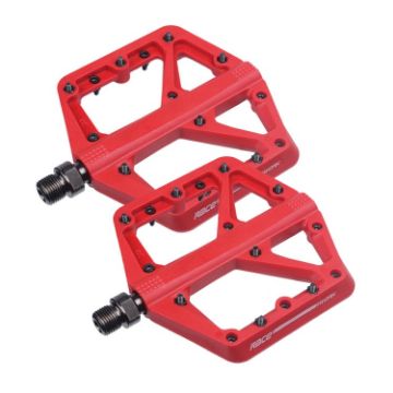 Picture of RACEWORK RK66 Mountain Bike Nylon Fiber Pedals (Red)