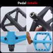 RACEWORK RK66 Mountain Bike Pedals - Red - 4