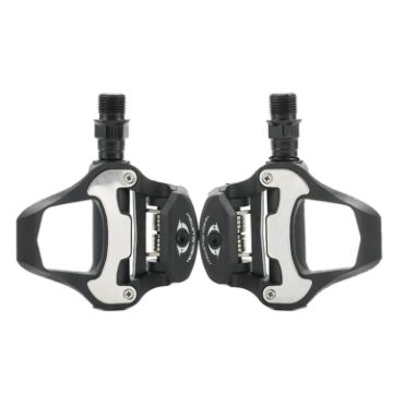 RACEWORK 01455 Road Bike Self-locking Pedals - Black - 1
