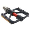 Carbon Fiber Bicycle Quick Release Pedals - Red Axis - 4