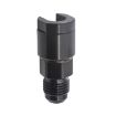 AN6 3/8 Tube Fuel Rail Quick Connect Fitting Adapter - Black - 4