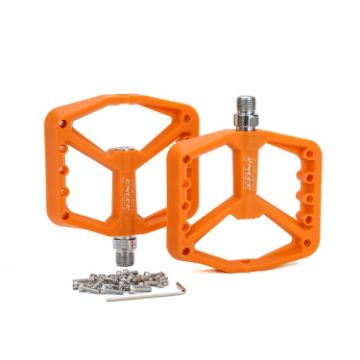 Picture of ENLEE F228 1pair Bicycle Nylon Pedals Mountain Bike Widened Riding Footrests (Orange)