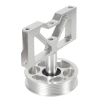 Ford Mustang 5.0 1979-1995 Air Pump Idle Bracket with Pulley - Silver - 2