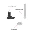Car Fuel Door Hinge Pin for Ford F150 2009-2014 - XBL114-BK - 3