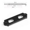 Red Aluminum Battery Bracket for Honda Civic 1988-2000 - 3